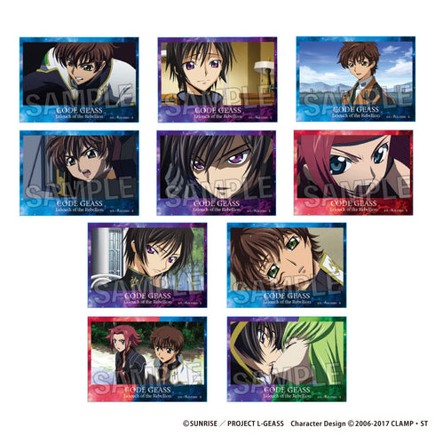 『コードギアス 反逆のルルーシュ』トレーディング ホロステッカー BOX1【BOX】【202506再販】